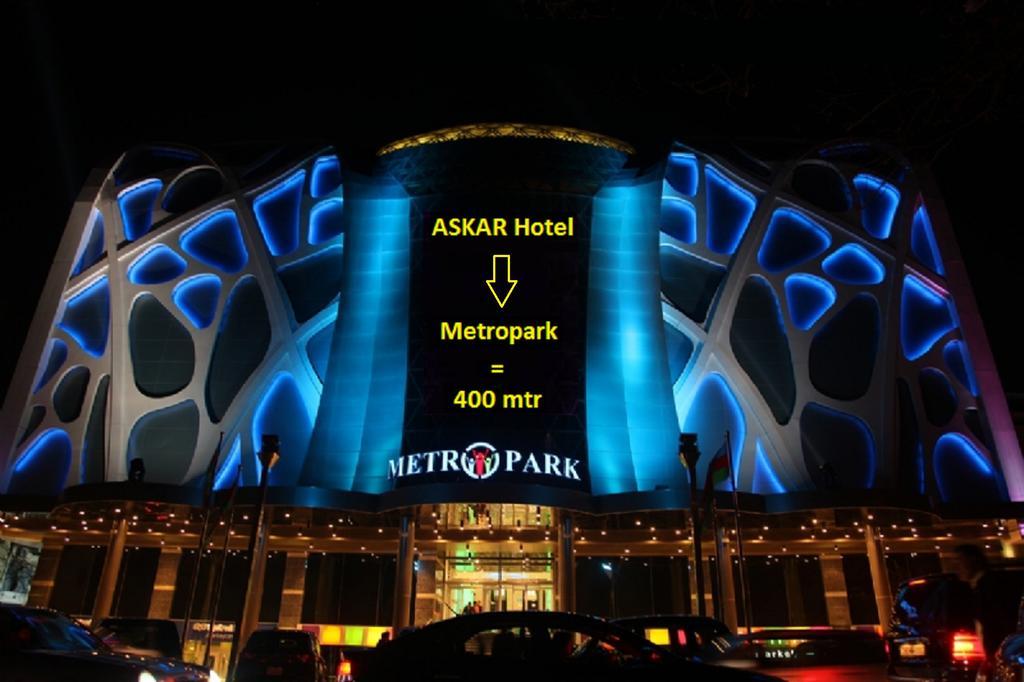 Askar Hotel Bakoe Buitenkant foto