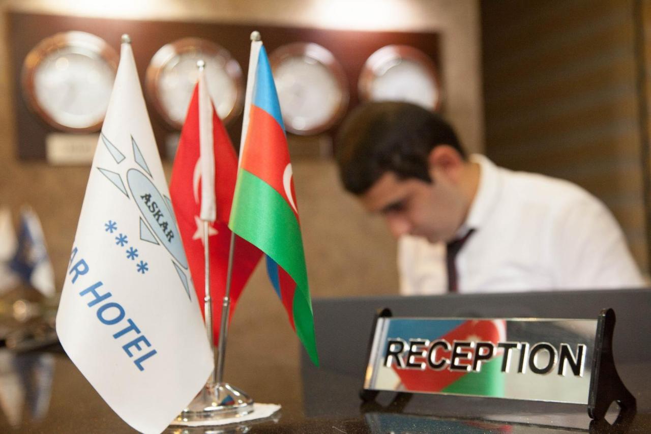 Askar Hotel Bakoe Buitenkant foto